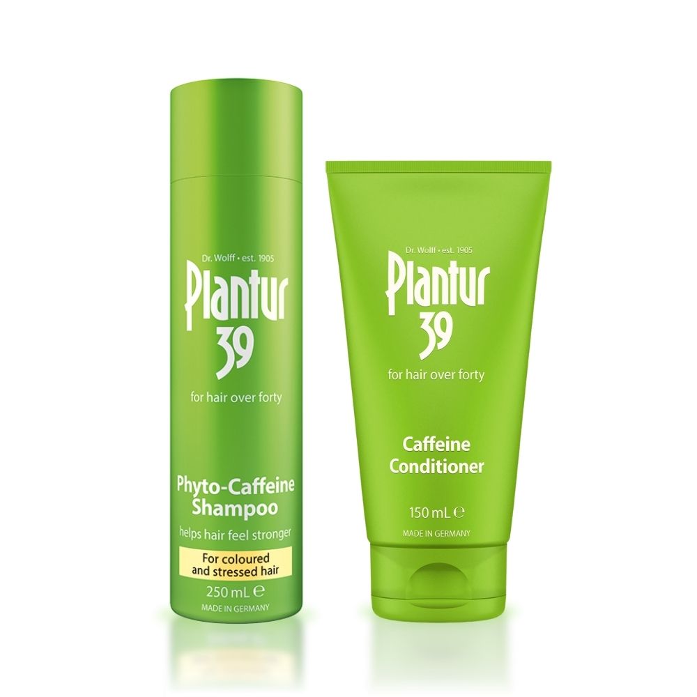 Plantur 39 Starter Pack - Shampoo + Conditioner Bundle For Coloured and Stressed Hair