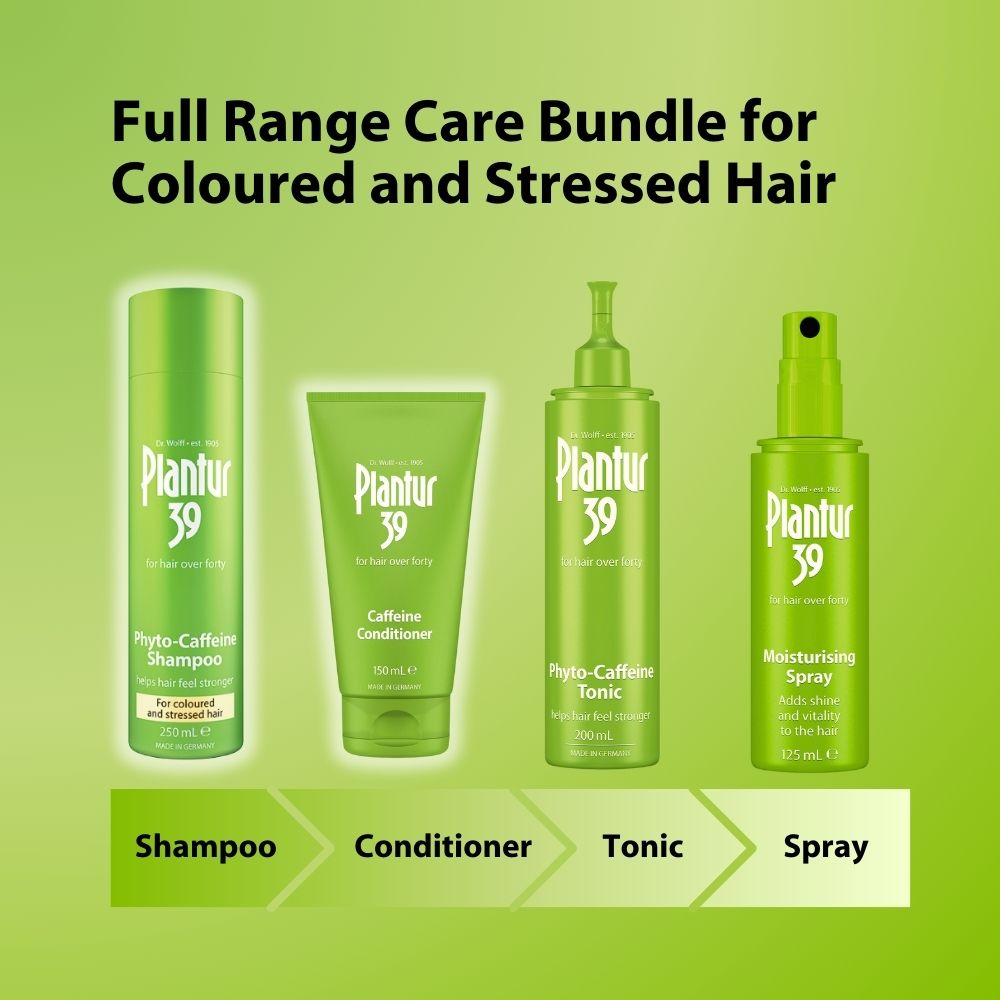 Plantur 39 Starter Pack - Shampoo + Conditioner Bundle For Coloured and Stressed Hair