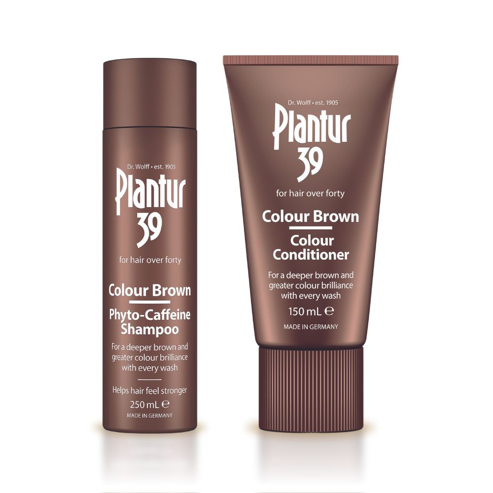 Plantur 39 Care-Free Package Shampoo + Conditioner Brown Bundle for a Breathtaking Shade of Brown