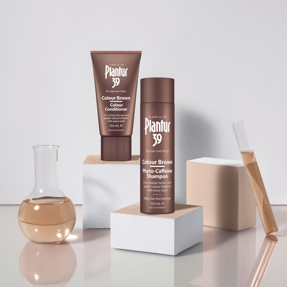 Plantur 39 Care-Free Package Shampoo + Conditioner Brown Bundle for a Breathtaking Shade of Brown