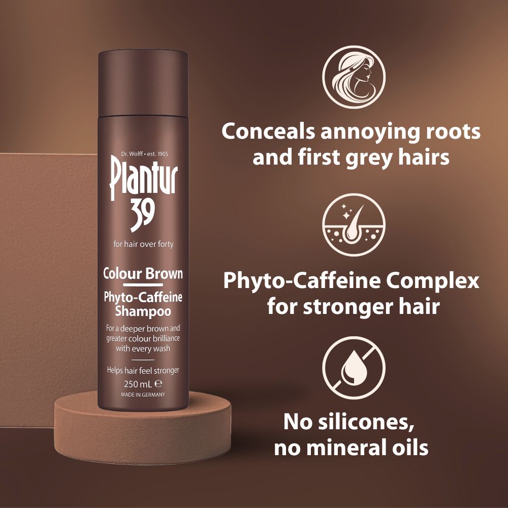 Plantur 39 Care-Free Package Shampoo + Conditioner Brown Bundle for a Breathtaking Shade of Brown