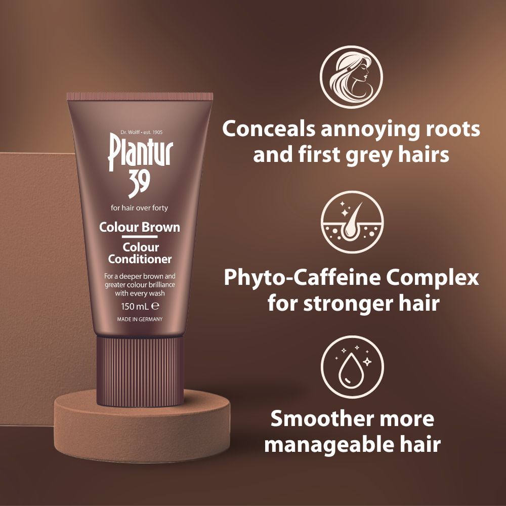 Plantur 39 Care-Free Package Shampoo + Conditioner Brown Bundle for a Breathtaking Shade of Brown