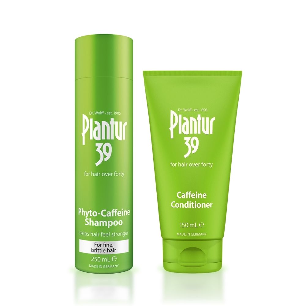 Plantur 39 Starter Pack - Shampoo + Conditioner Bundle For Fine and Brittle Hair