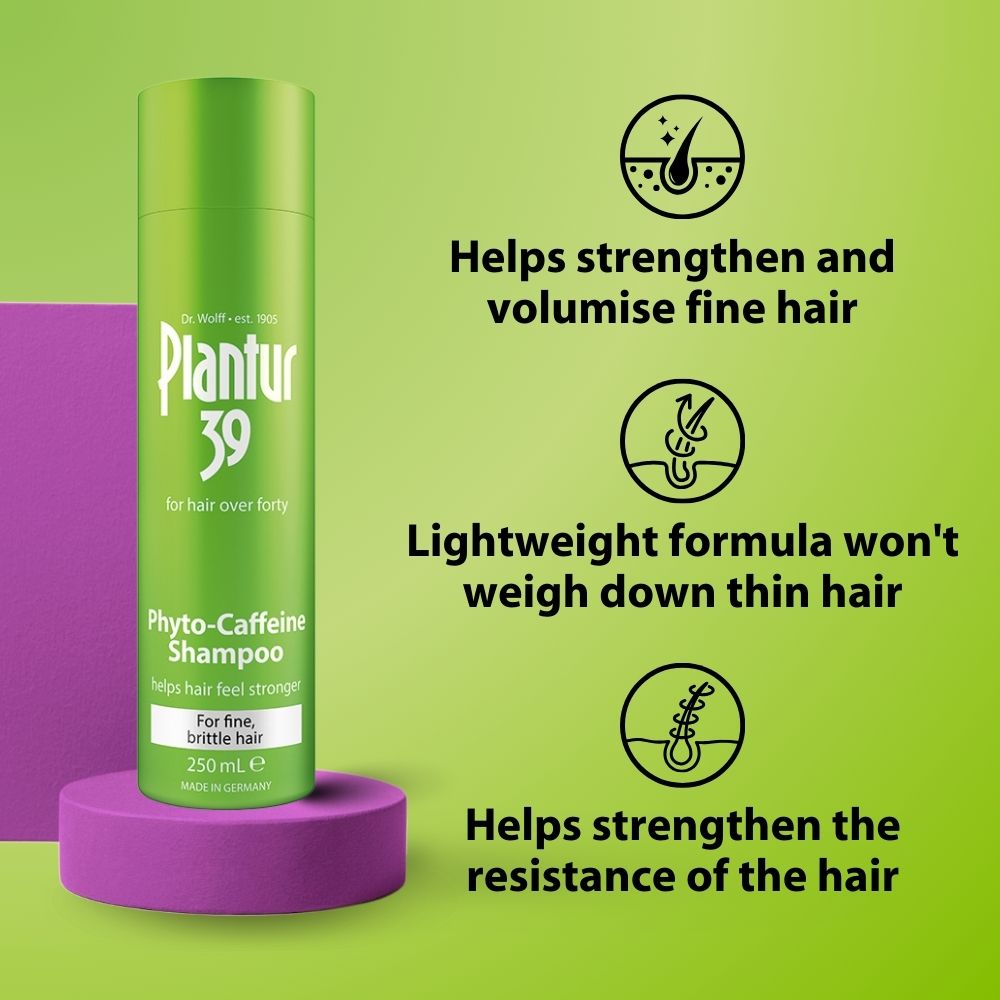 Plantur 39 Starter Pack - Shampoo + Conditioner Bundle For Fine and Brittle Hair