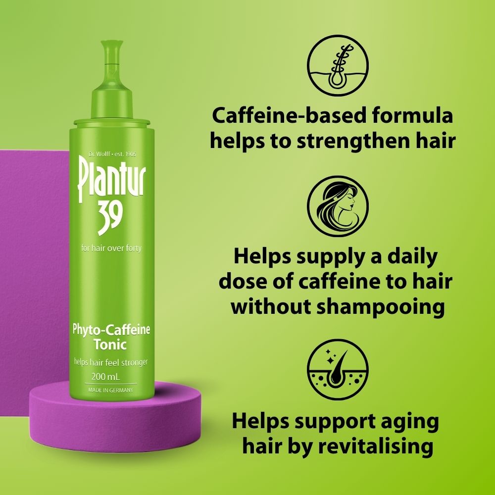 Plantur 39 Full Range Bundle for Coloured and Stressed Hair, Shampoo, Conditioner, Tonic and Moisturising spray - Adds Volume & Strength