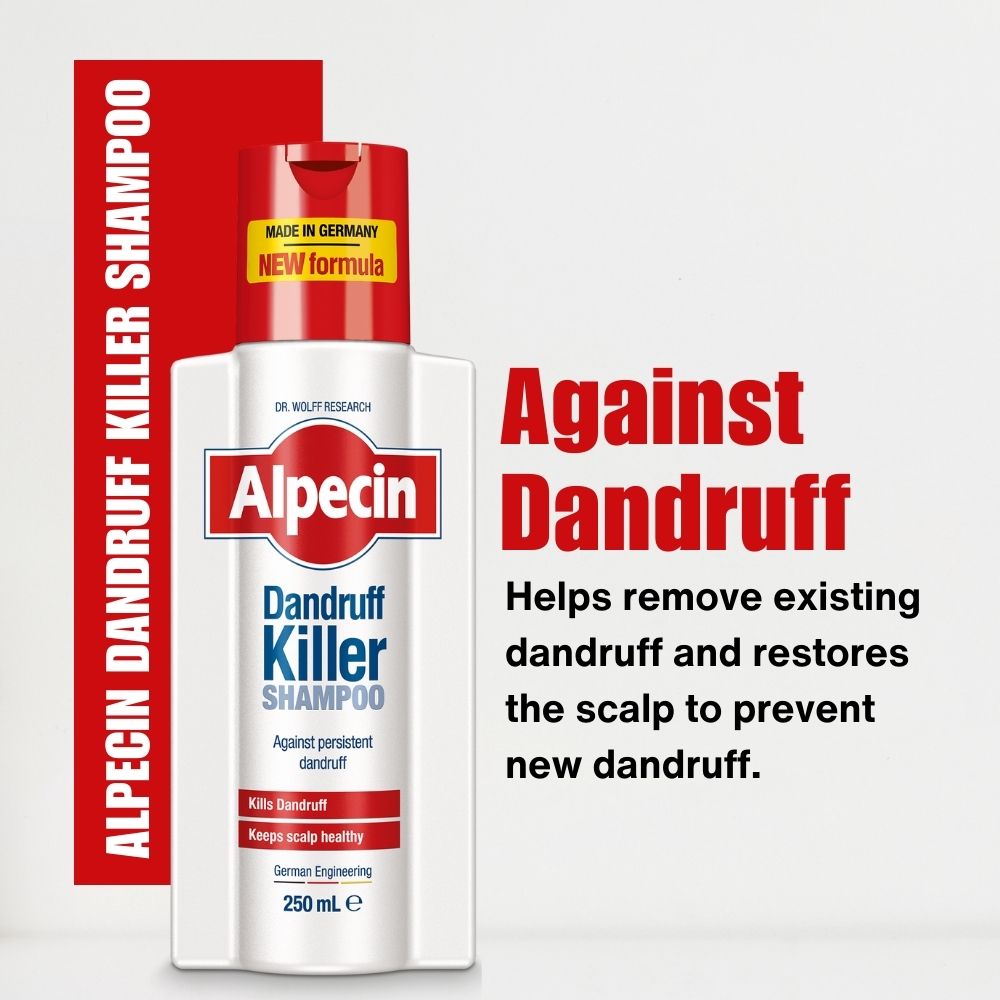 Alpecin Dandruff Killer - Effectively Removes and Prevents Dandruff, 250ml