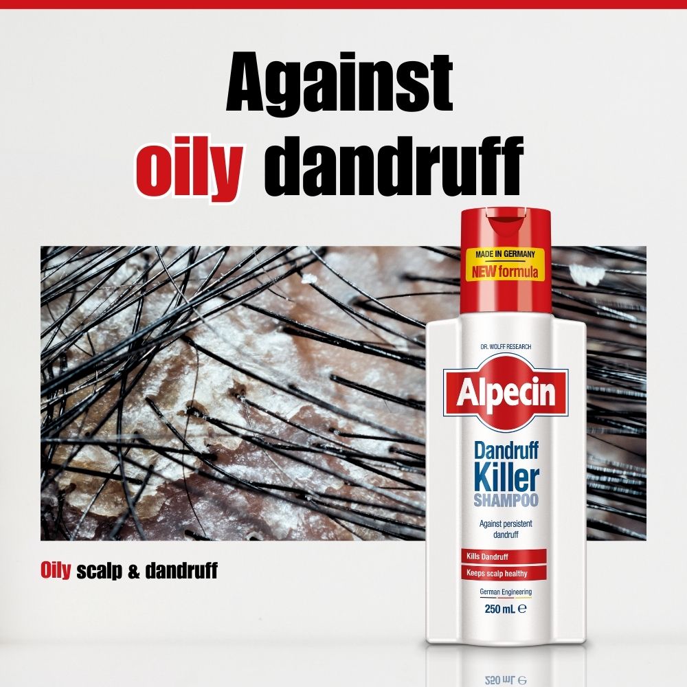 Alpecin Dandruff Killer - Effectively Removes and Prevents Dandruff, 250ml