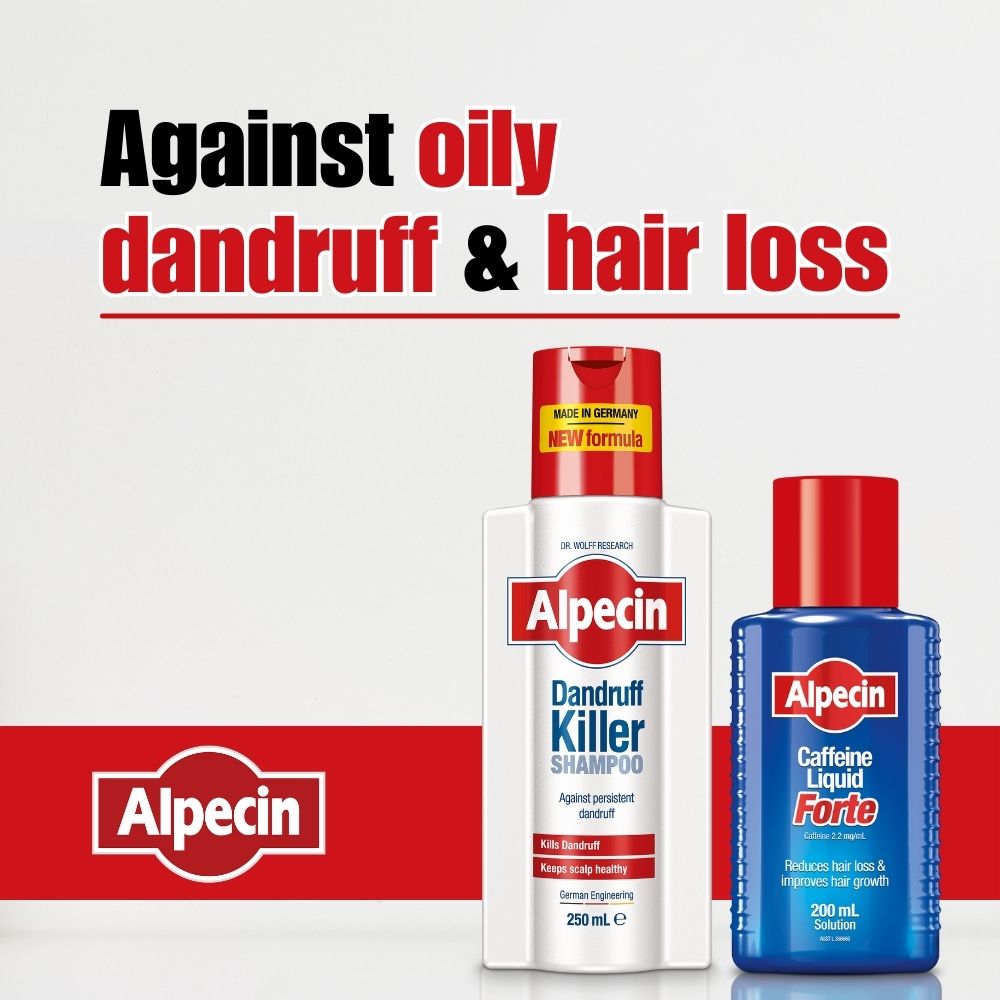 Alpecin Dandruff Killer - Effectively Removes and Prevents Dandruff, 250ml