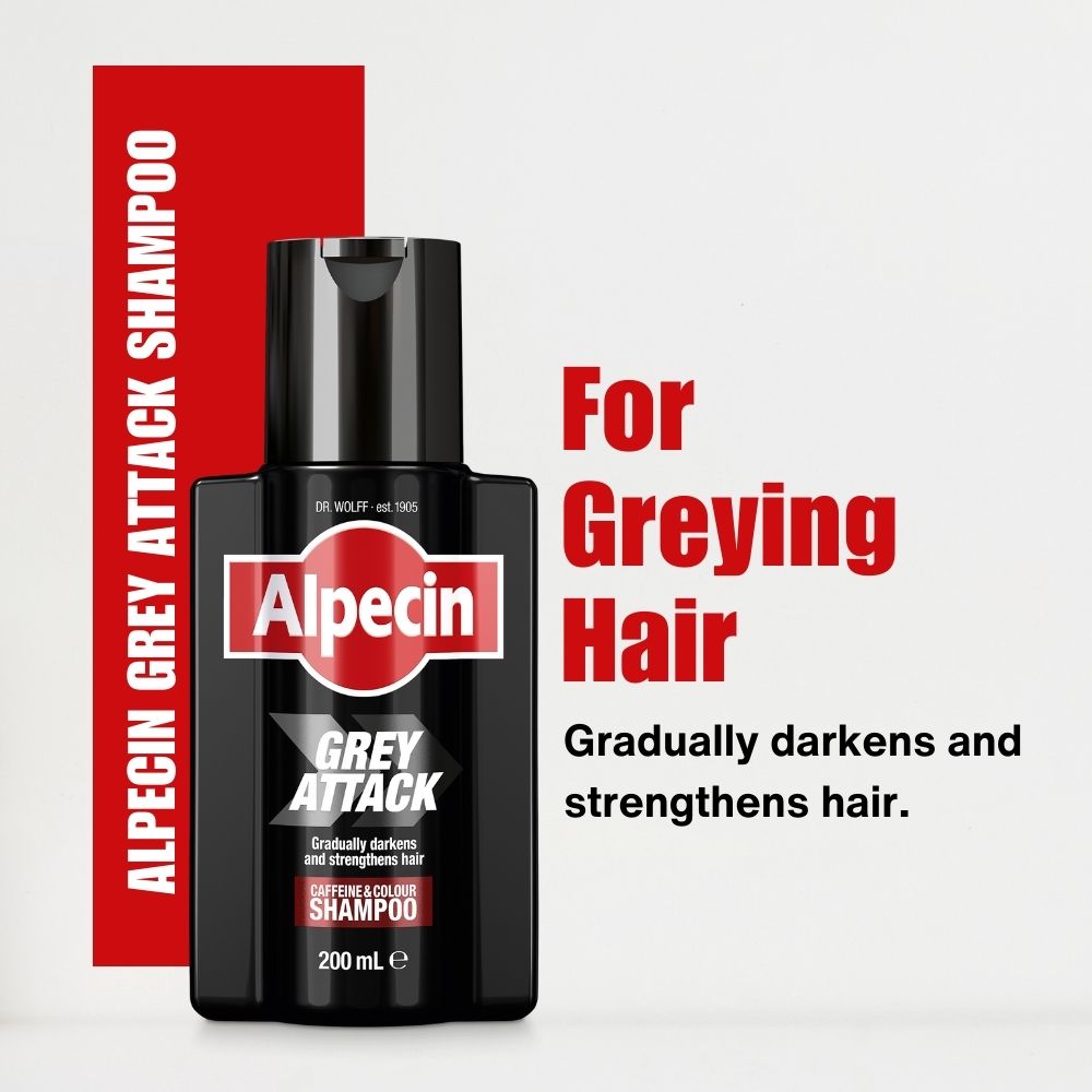 Alpecin Grey Attack Caffeine & Colour Shampoo