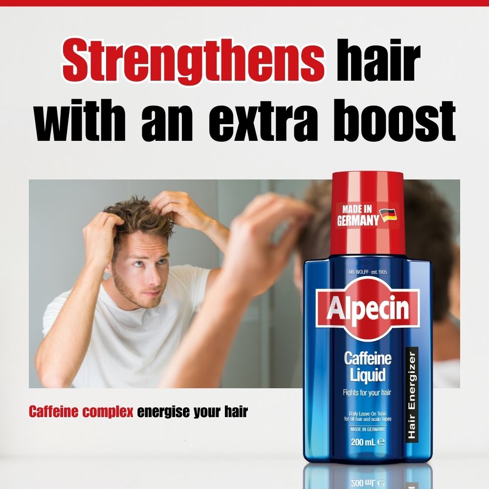 Alpecin Starter Pack - Grey Attack Caffeine & Colour Shampoo + Caffeine Liquid 200ml