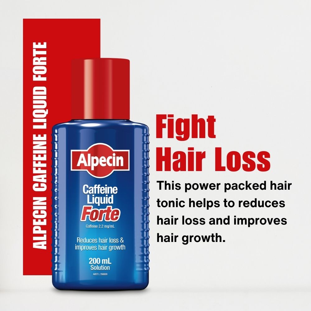 Alpecin Caffeine Liquid Forte - Against Hair Loss, 200ml