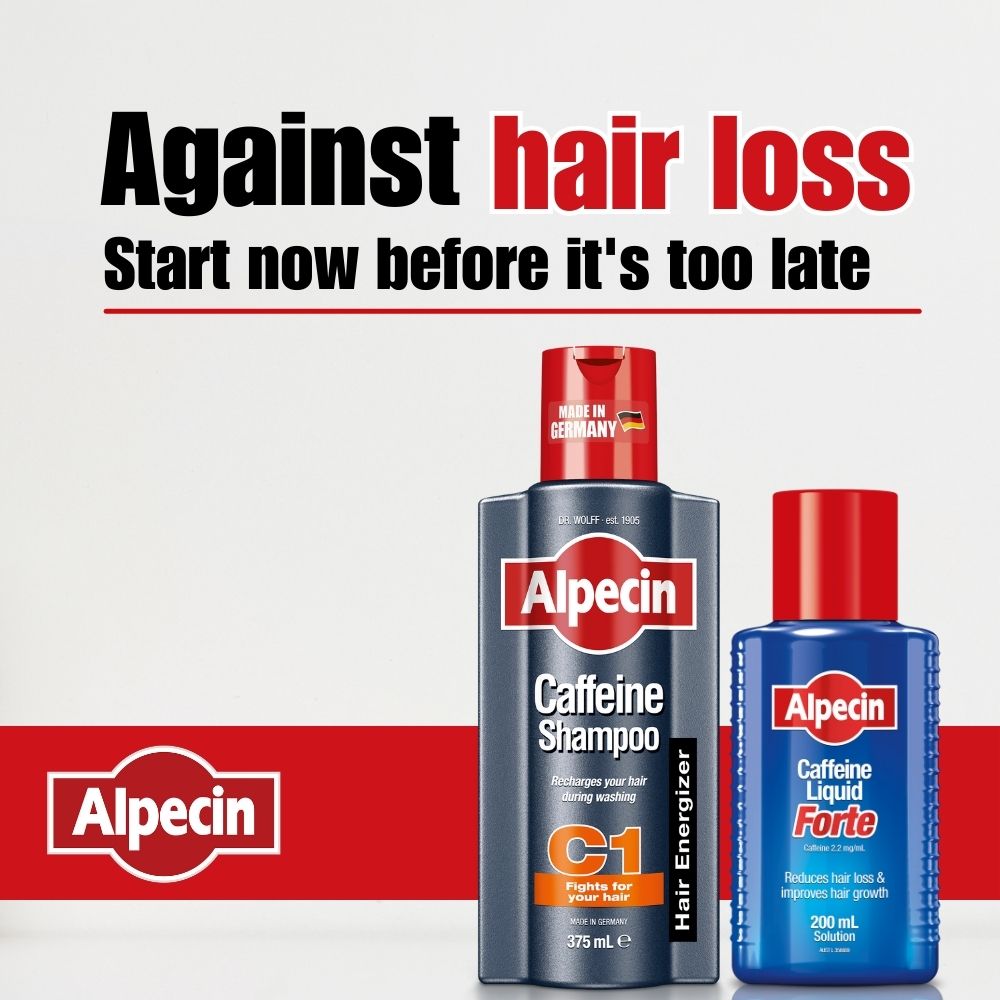 Alpecin Caffeine Liquid Forte - Against Hair Loss, 200ml